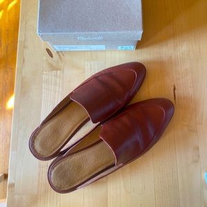 Madewell Loafer Mule - Size 8 Brown Leather